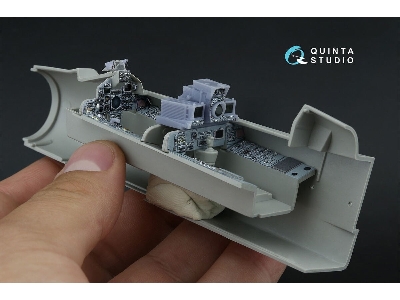 Panavia Tornado Gr.1 - 3d-printed & Coloured Interior With 3d-printed Resin Parts (Small Version / For Italeri Kits) - image 1