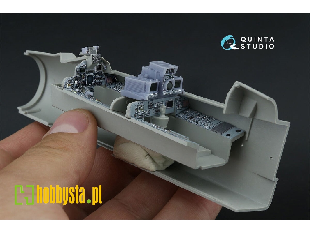 Panavia Tornado Gr.1 - 3d-printed & Coloured Interior With 3d-printed Resin Parts (Small Version / For Italeri Kits) - image 1 Panavia Tornado Gr.1 - 3d-printed & Coloured Interior With 3d-printed Resin Parts (Small Version / For Italeri Kits) - image 1