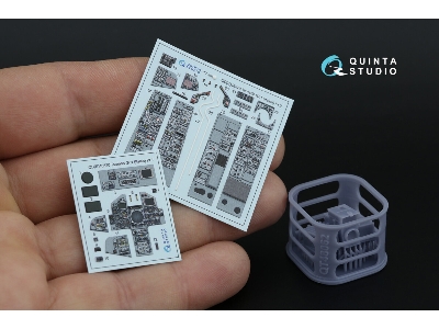 Panavia Tornado Gr.1 - 3d-printed & Coloured Interior With 3d-printed Resin Parts (Small Version / For Italeri Kits) - image 12