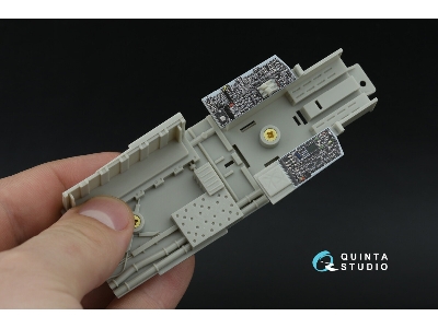 Mcdonnell Douglas F-15 C Pad-upgraded - 3d-printed & Coloured Interior On Decal Paper With 3d-printed Resin Parts (For Tamiya Ki