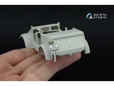 Kubelwagen Type 82 - 3d-printed & Coloured Interior On Decal Paper (For Meng Vs-015 Kit / Small Version) - image 8
