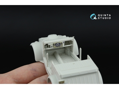 Kubelwagen Type 82 - 3d-printed & Coloured Interior On Decal Paper (For Meng Vs-015 Kit / Small Version) - image 9