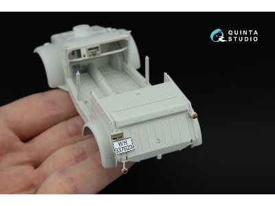 Kubelwagen Type 82 - 3d-printed & Coloured Interior On Decal Paper (For Meng Vs-016 Kit / Small Version) - image 6