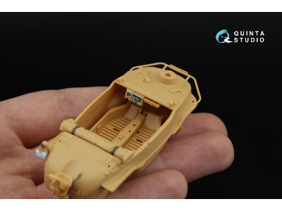 Schwimmwagen Type 166 - 3d-printed & Coloured Interior On Decal Paper (For Tamiya Kits / Small Version) - image 3