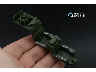 Ah-64 A Apache - 3d-printed & Coloured Interior On Decal Paper (For Academy And Modelist Kits / Small Version) - image 3