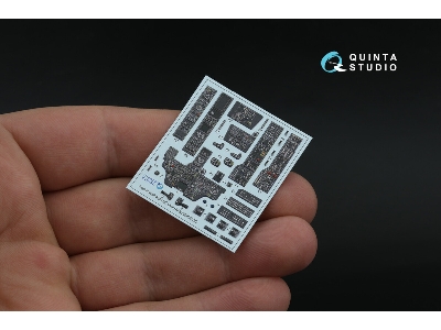 Ah-64 A Apache - 3d-printed & Coloured Interior On Decal Paper (For Academy And Modelist Kits / Small Version) - image 10
