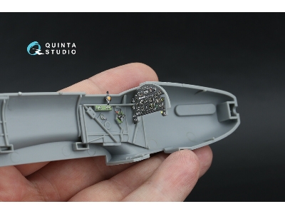 Fairey Battle Mk.I - 3d-printed & Coloured Interior On Decal Paper (For Trumpeter Kits / Small Version) - image 6