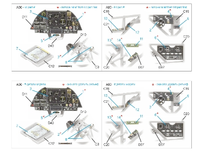 Westland Lysander Mk.I - 3d-printed & Coloured Interior On Decal Paper (For Airfix Kits / Small Version) - image 7