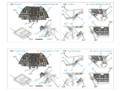 Westland Lysander Mk.Iii - 3d-printed & Coloured Interior On Decal Paper (For Airfix Kits / Small Version) - image 7