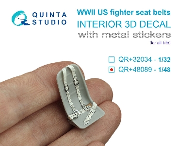 Us Wwii Seat Belts With Metal Buckles (For All Kits) - image 1