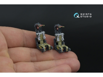 Gru-7 A Late - 2 Ejection Seats For F-14 A/B (For Hasegawa And Gwh Kits) - image 6