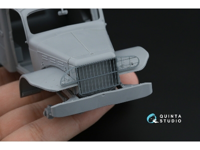 Dodge Wc-54 - 3-d Printed Front Grille (For Zvezda Kits) - image 5