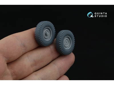 Uaz-469 Family - 3-d Printed Tyre Set (For All Kits) - image 5