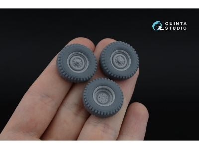 Uaz-469 Family - 3-d Printed Tyre Set (For All Kits) - image 7
