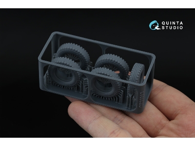 Uaz-469 Family - 3-d Printed Tyre Set (For All Kits) - image 10