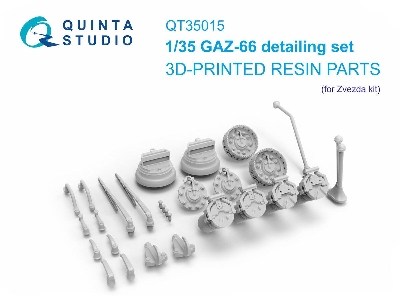 Gaz-66 - Detailing Set (For Zvezda Kits) - image 1