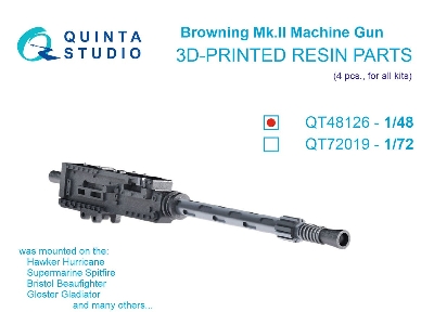 Browning Mk.Ii Machine Gun (4 Pcs / For All Kits) - image 1