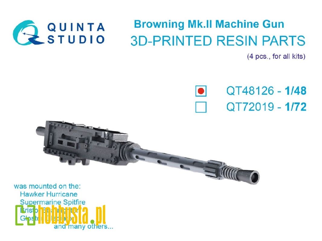 Browning Mk.Ii Machine Gun (4 Pcs / For All Kits) - image 1 Browning Mk.Ii Machine Gun (4 Pcs / For All Kits) - image 1