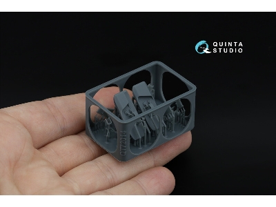Yakovlev Yak-1 - 3d-printed Ski Landing Gear (For Zvezda Kits) - image 2