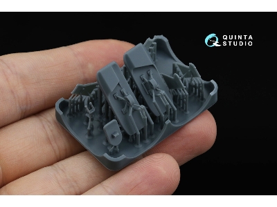 Yakovlev Yak-1 - 3d-printed Ski Landing Gear (For Zvezda Kits) - image 3