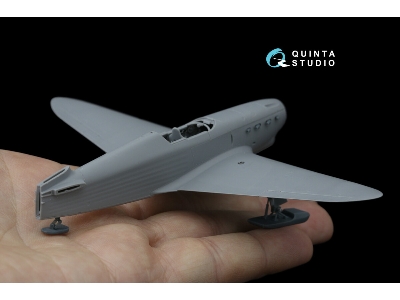 Yakovlev Yak-1 - 3d-printed Ski Landing Gear (For Zvezda Kits) - image 6