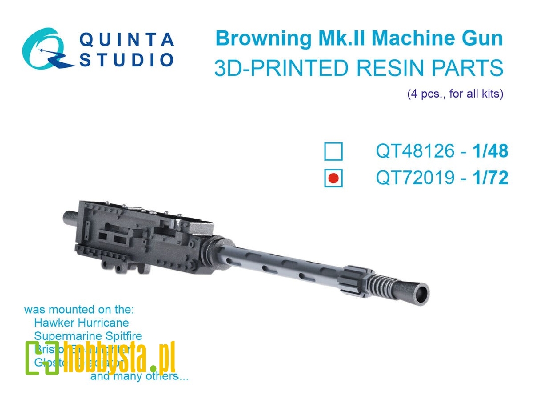 Browning Mk.Ii Machine Gun (4 Pcs / For All Kits) - image 1 Browning Mk.Ii Machine Gun (4 Pcs / For All Kits) - image 1