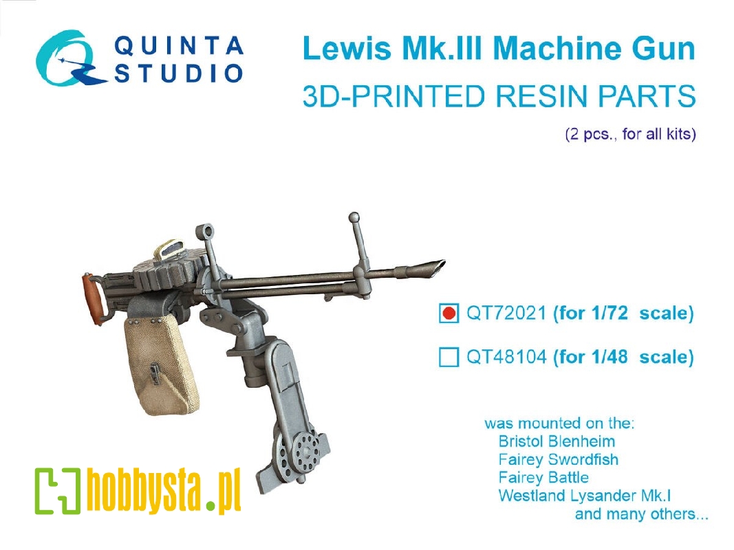 Lewis Mk.Iii Machine Gun (2 Pcs / For All Kits) - image 1