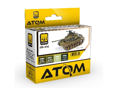 Atom-20740 Vietnam War Vehicles Colors Set - image 1