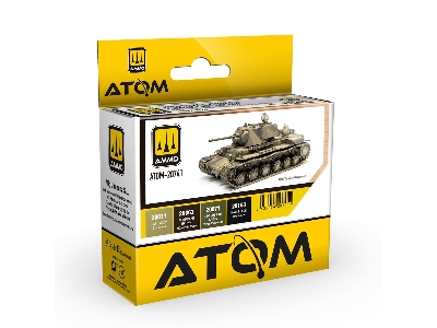 Atom-20741 Wwii Soviet Vehicles Camouflage Col - image 1