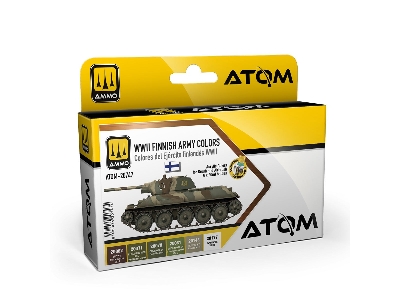 Atom-20747 Wwii Finnish Army Colors Set - image 1