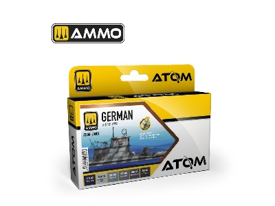 Atom-20801 German U-boot Wwii Set - image 1