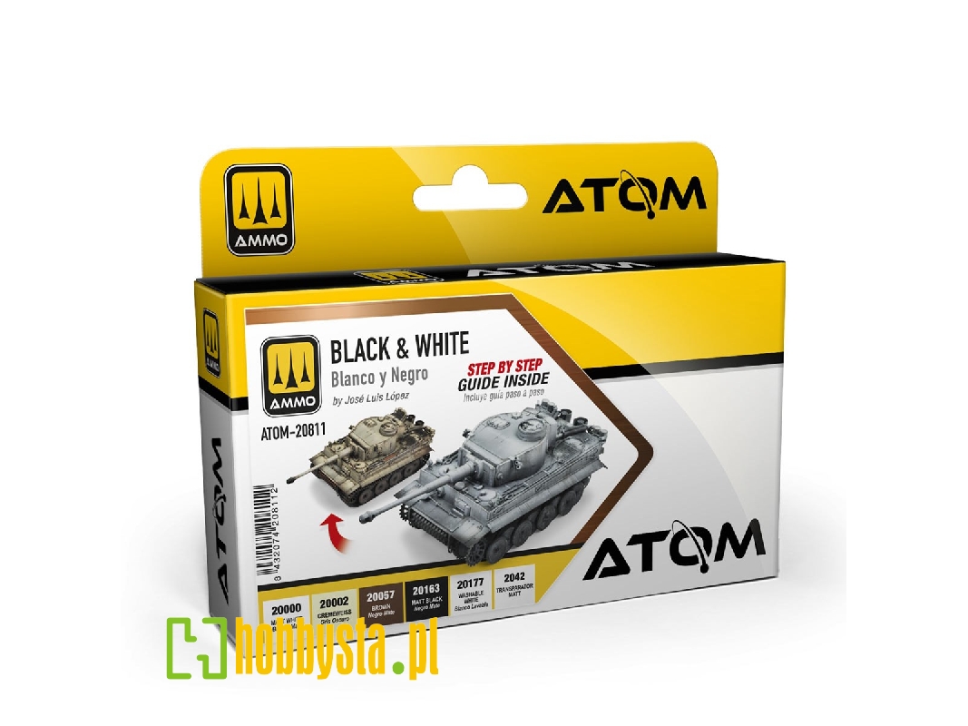 Atom-20811 Black & White Technique Set - image 1 Atom-20811 Black & White Technique Set - image 1