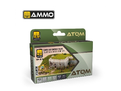 Atom-20850 Cement And Concrete Colors Set - image 1