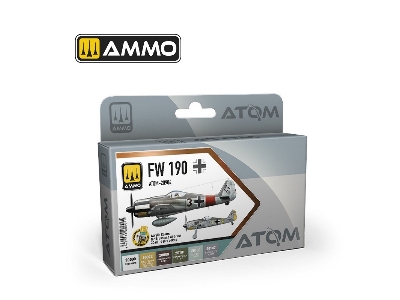 Atom-20904 Fw-190 Colors Set - image 1