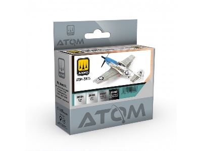 Atom-20915 Bare Metal Aircraft Colors Set - image 1
