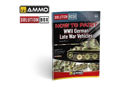 Solution Book 23 - How To Paint Wwii German Late War Vehicles (English, Spanish, Italian & German) - image 1