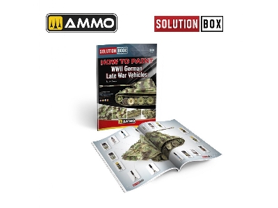 Solution Book 23 - How To Paint Wwii German Late War Vehicles (English, Spanish, Italian & German) - image 2