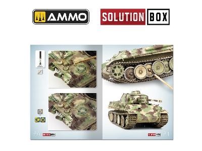 Solution Book 23 - How To Paint Wwii German Late War Vehicles (English, Spanish, Italian & German) - image 3