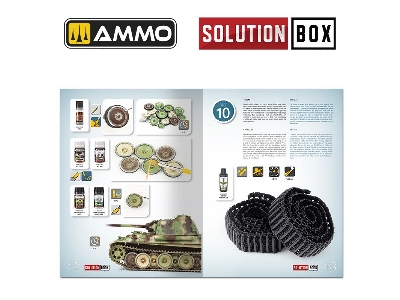Solution Book 23 - How To Paint Wwii German Late War Vehicles (English, Spanish, Italian & German) - image 5
