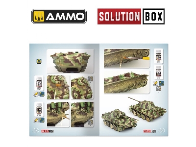 Solution Book 23 - How To Paint Wwii German Late War Vehicles (English, Spanish, Italian & German) - image 7