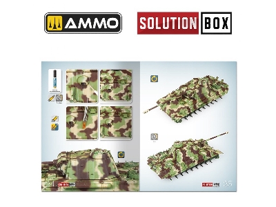 Solution Book 23 - How To Paint Wwii German Late War Vehicles (English, Spanish, Italian & German) - image 8