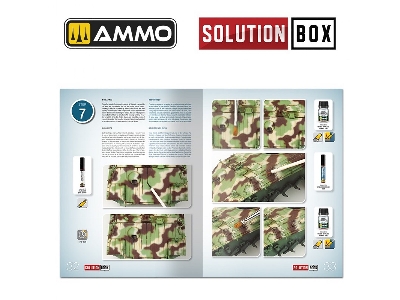 Solution Book 23 - How To Paint Wwii German Late War Vehicles (English, Spanish, Italian & German) - image 9
