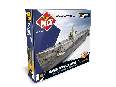 A.Mig 7823 Super Pack - Weathering For Ships And Submarines - image 1