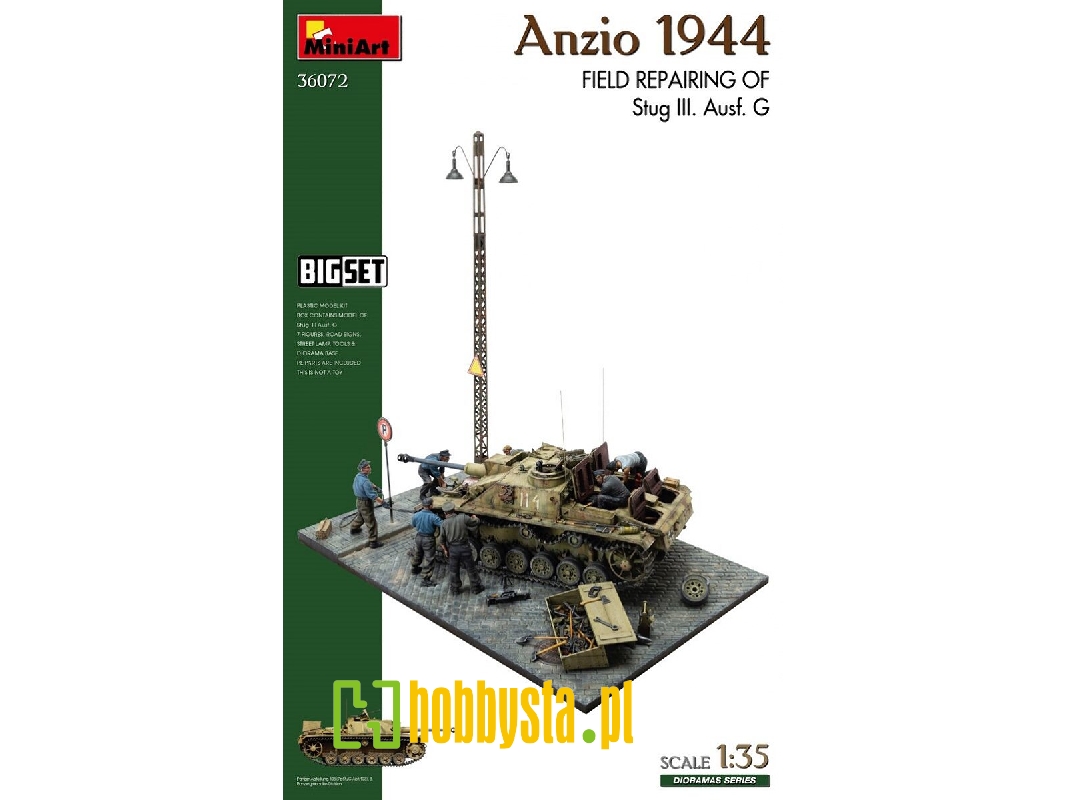 Anzio 1944 Field Repairing Of Stug Iii. Ausf. G - image 1 Anzio 1944 Field Repairing Of Stug Iii. Ausf. G - image 1