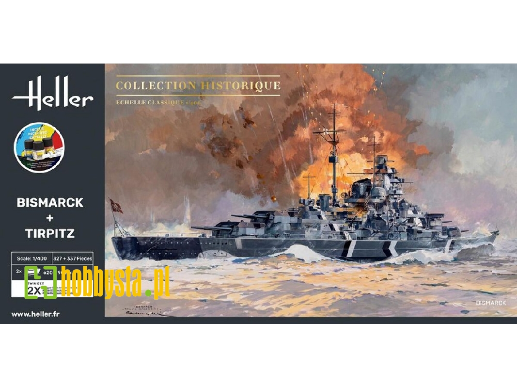 Bismark And Tirpitz Twinset - Starter Kit - image 1 Bismark And Tirpitz Twinset - Starter Kit - image 1