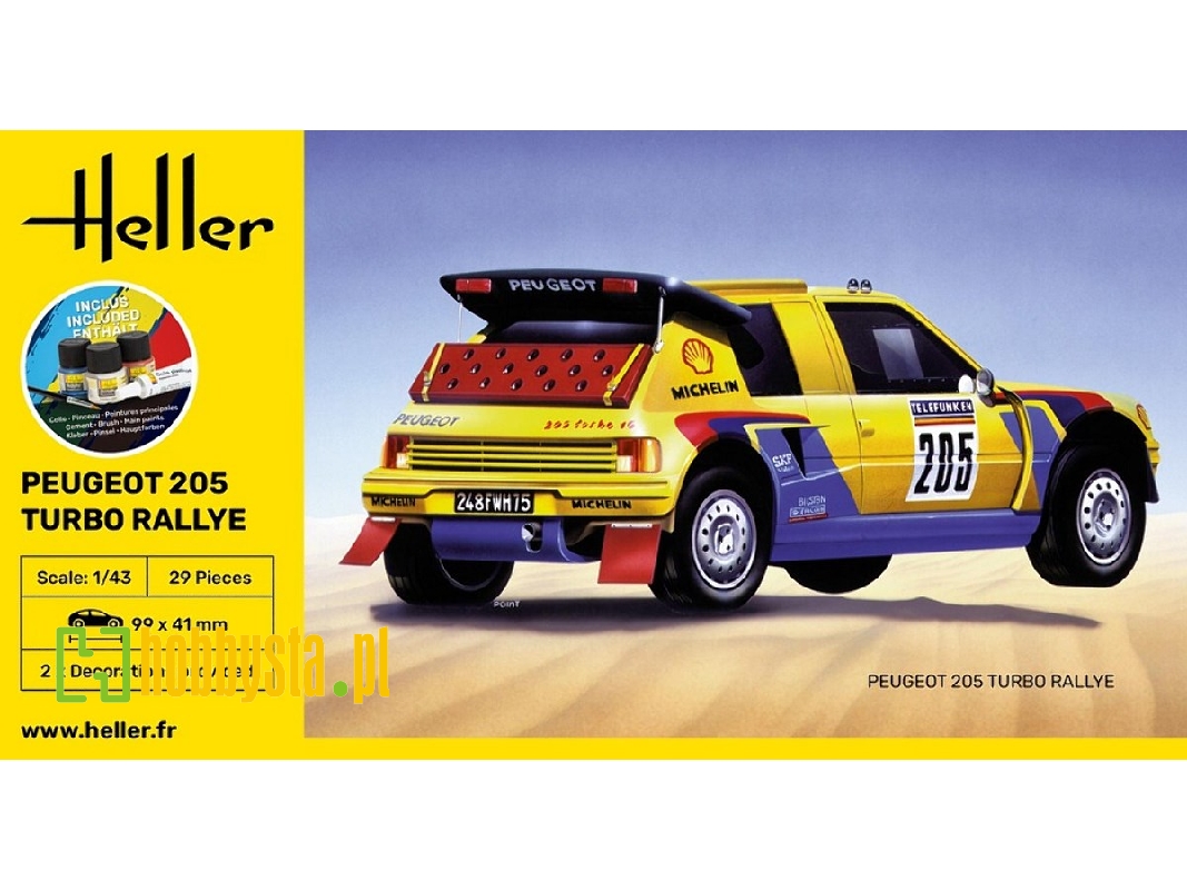 Peugeot 205 Turbo Rallye - Starter Kit - image 1 Peugeot 205 Turbo Rallye - Starter Kit - image 1
