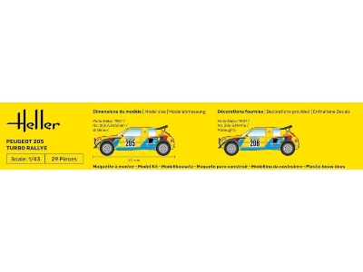 Peugeot 205 Turbo Rallye - Starter Kit - image 3