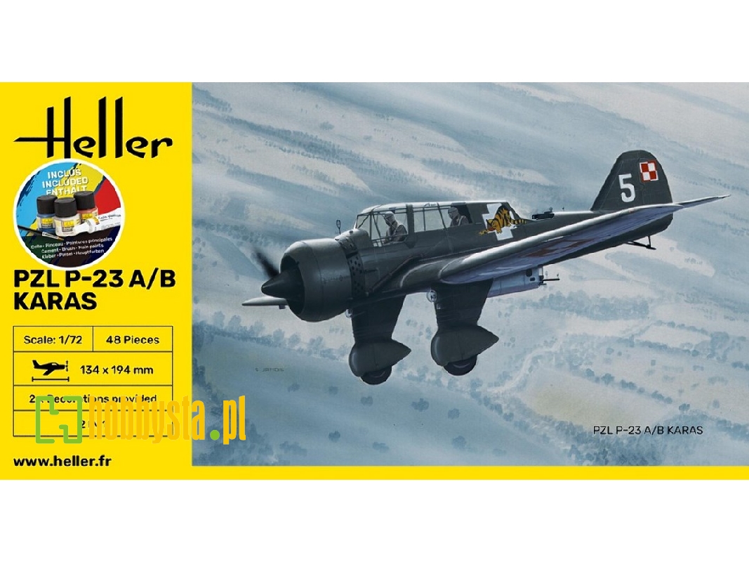 Pzl P-23 A/B Karas - Starter Kit - image 1 Pzl P-23 A/B Karas - Starter Kit - image 1