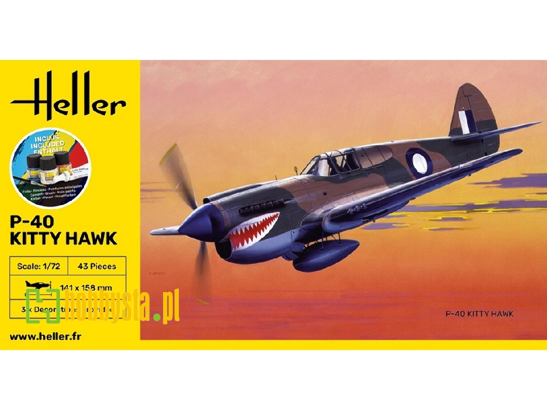 P-40 Kitty Hawk - Starter Kit - image 1 P-40 Kitty Hawk - Starter Kit - image 1
