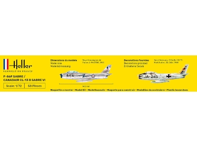 F-86f Sabre / Canadair Cl-13 B Sabre Vi - Starter Kit - image 3